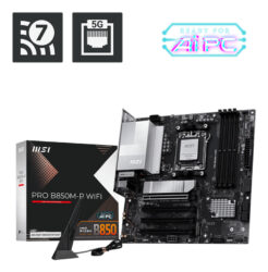MSI PRO B850M-P WIFI AMD B850 Socket AM5 micro ATX