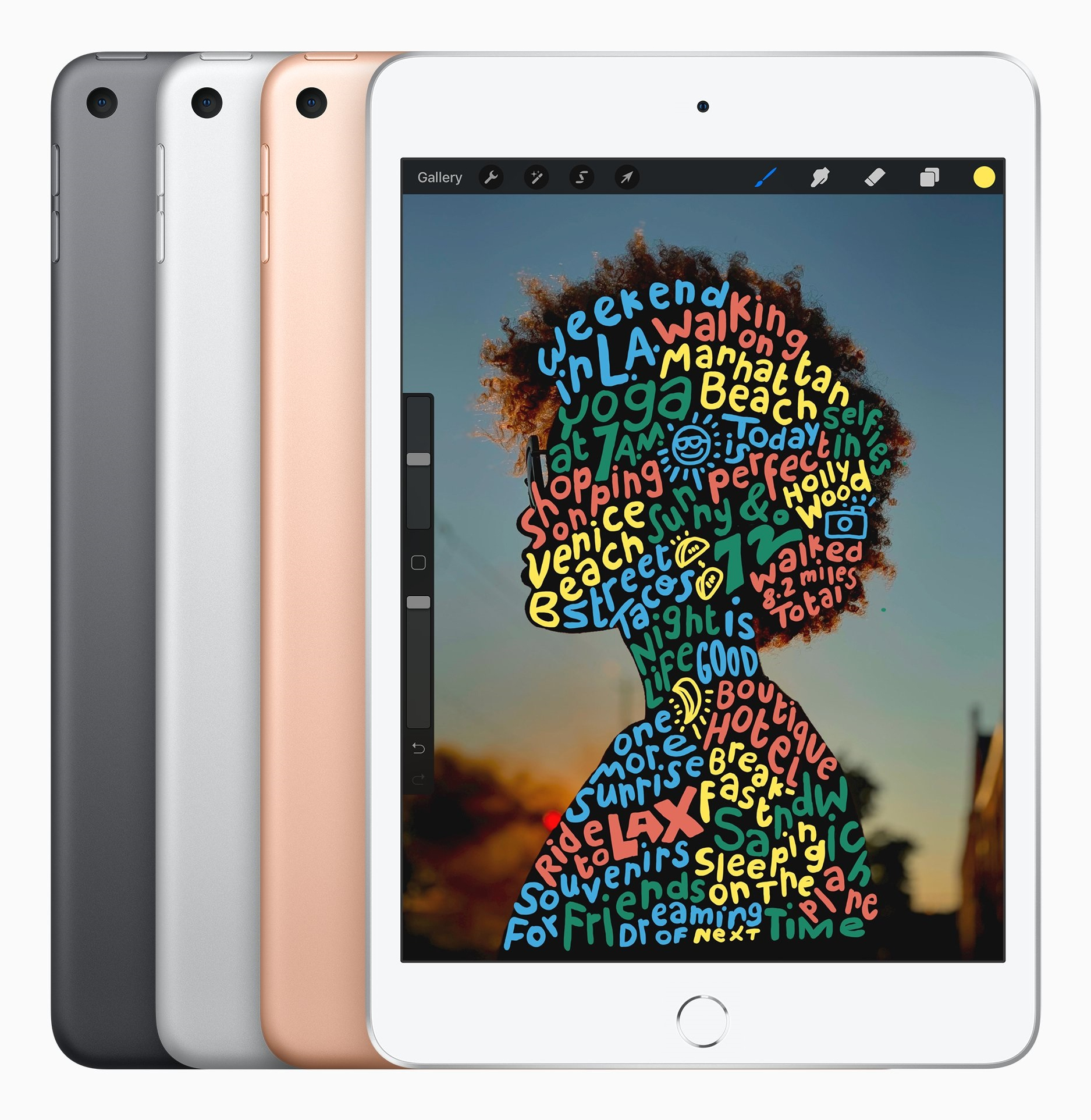 Forza Refurbished Apple iPad Mini 2019 7.9 4G 256GB Silver Refurbished licht gebruikt - Afbeelding 5