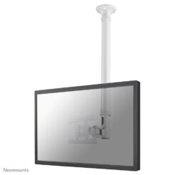 Neomounts FPMA-C100WHITE Monitor/TV-beugel plafond 10-30" - h 79-129 cm