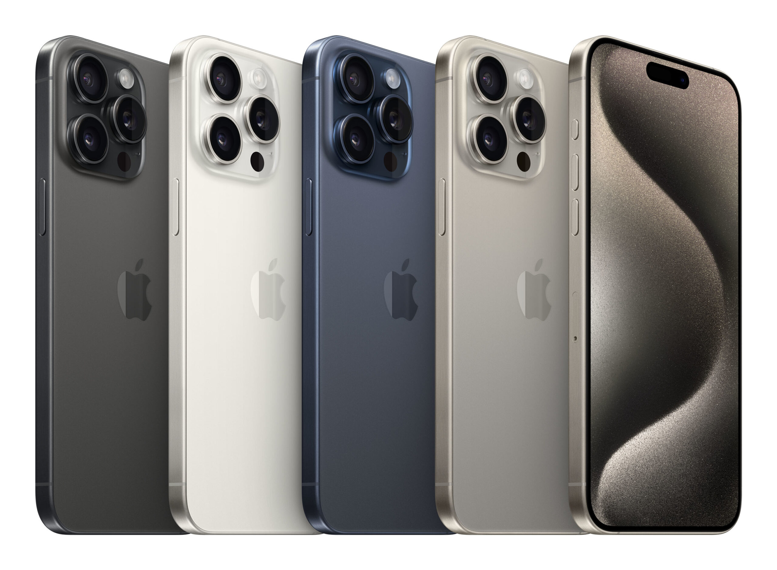 Forza Refurbished Apple iPhone 15 Pro Max 5G 256GB Refurbished als nieuw Blue titanium - Afbeelding 6