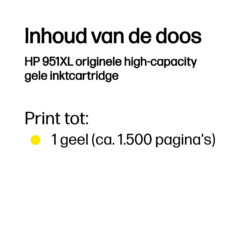 HP 951XL originele high-capacity gele inktcartridge - Afbeelding 4