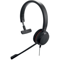 Jabra Evolve 20 Headset Bedraad Hoofdband Kantoor/callcenter USB Type-A Zwart