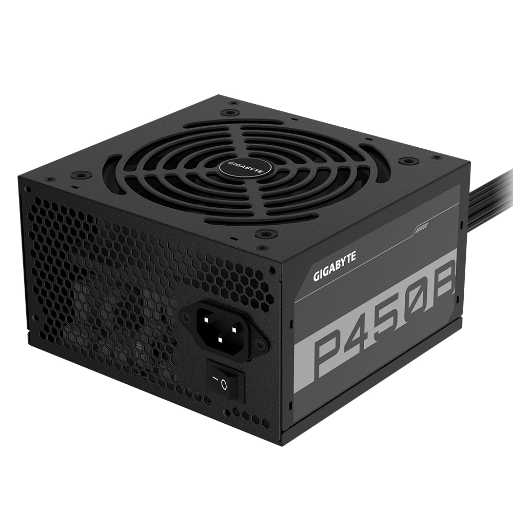 GIGABYTE P450B power supply unit 450 W 20+4 pin ATX ATX Zwart - Afbeelding 4