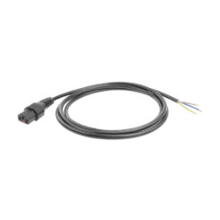 ACT Netsnoer C13 IEC Lock - open einde zwart 3 m, PC979, 5-Pack - Afbeelding 3