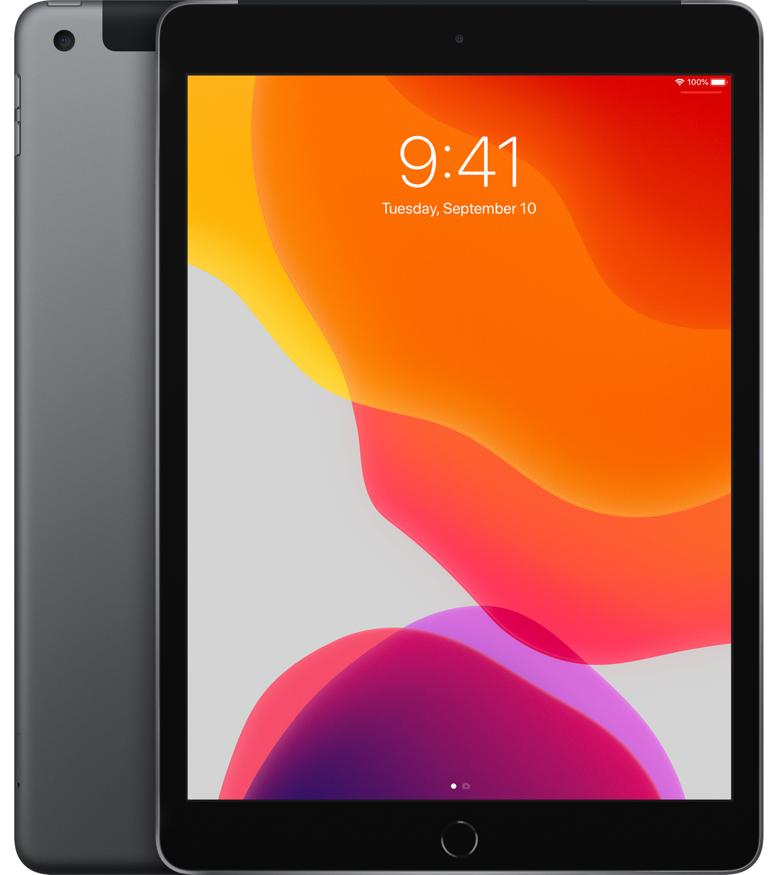 Forza Refurbished iPad 2019 32GB Space Gray Wifi + 4G - Licht gebruikt - Afbeelding 5