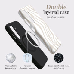 MIO Sandy Zebra Magsafe Compatible for Samsung A26 5G - Afbeelding 5