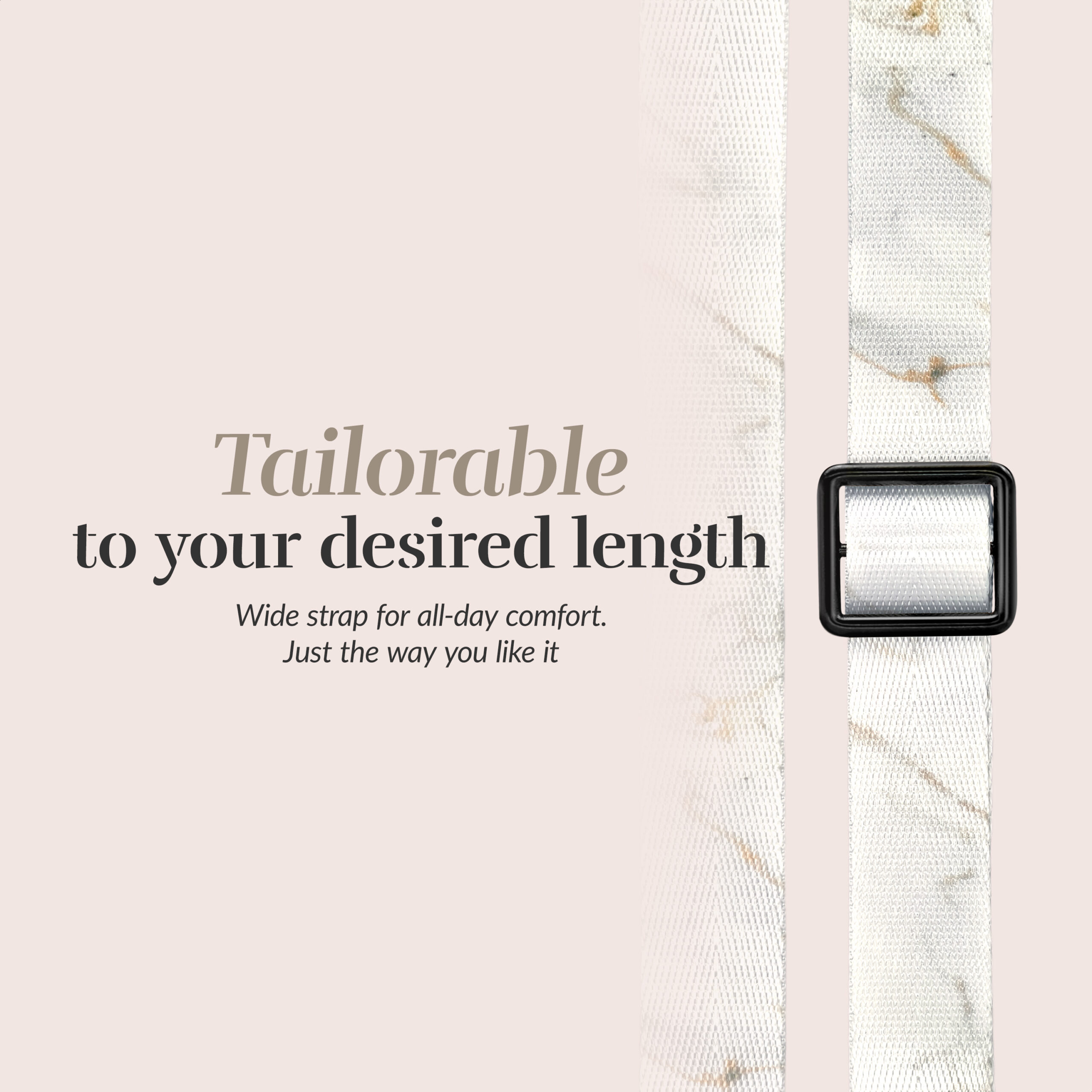 MIO Lanyard White Marble