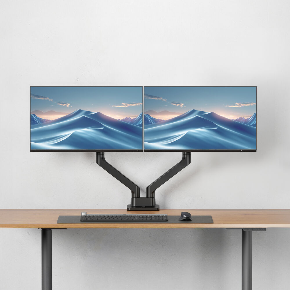 ACT Monitorarm 35" office premium, gasveer, 2 schermen - Afbeelding 3