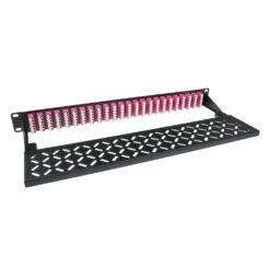 ACT Fiber panel high density 96 verbindingen / 192 fibers LC multimode OM4 - Afbeelding 3