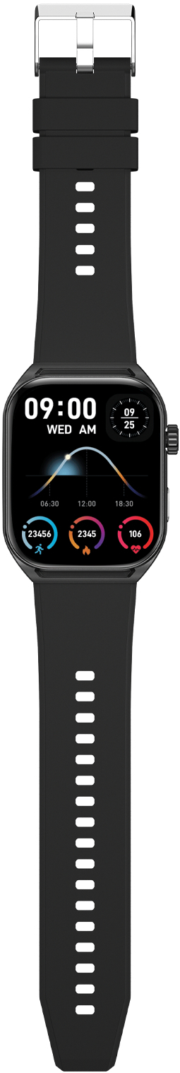 KSIX Urban Move Smartwatch Black