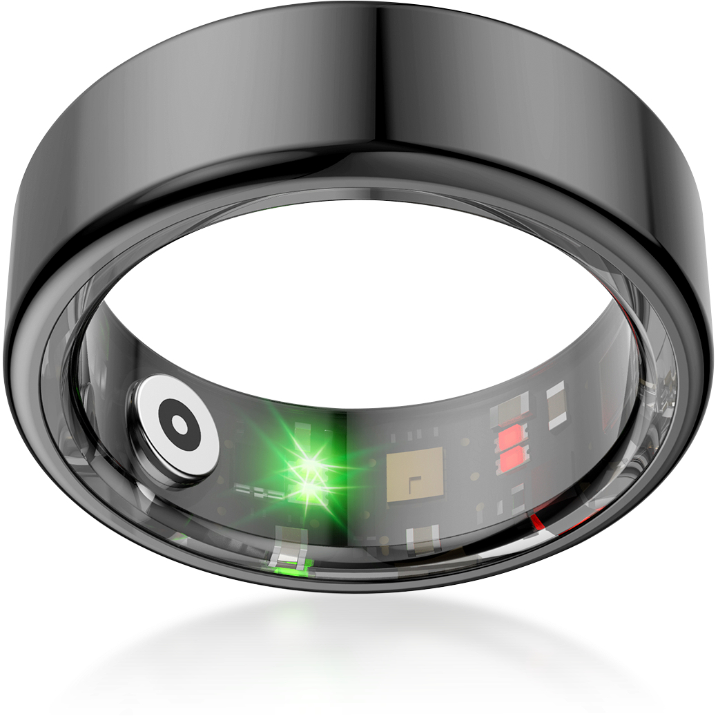 KSIX Smart Ring Black M - Afbeelding 3