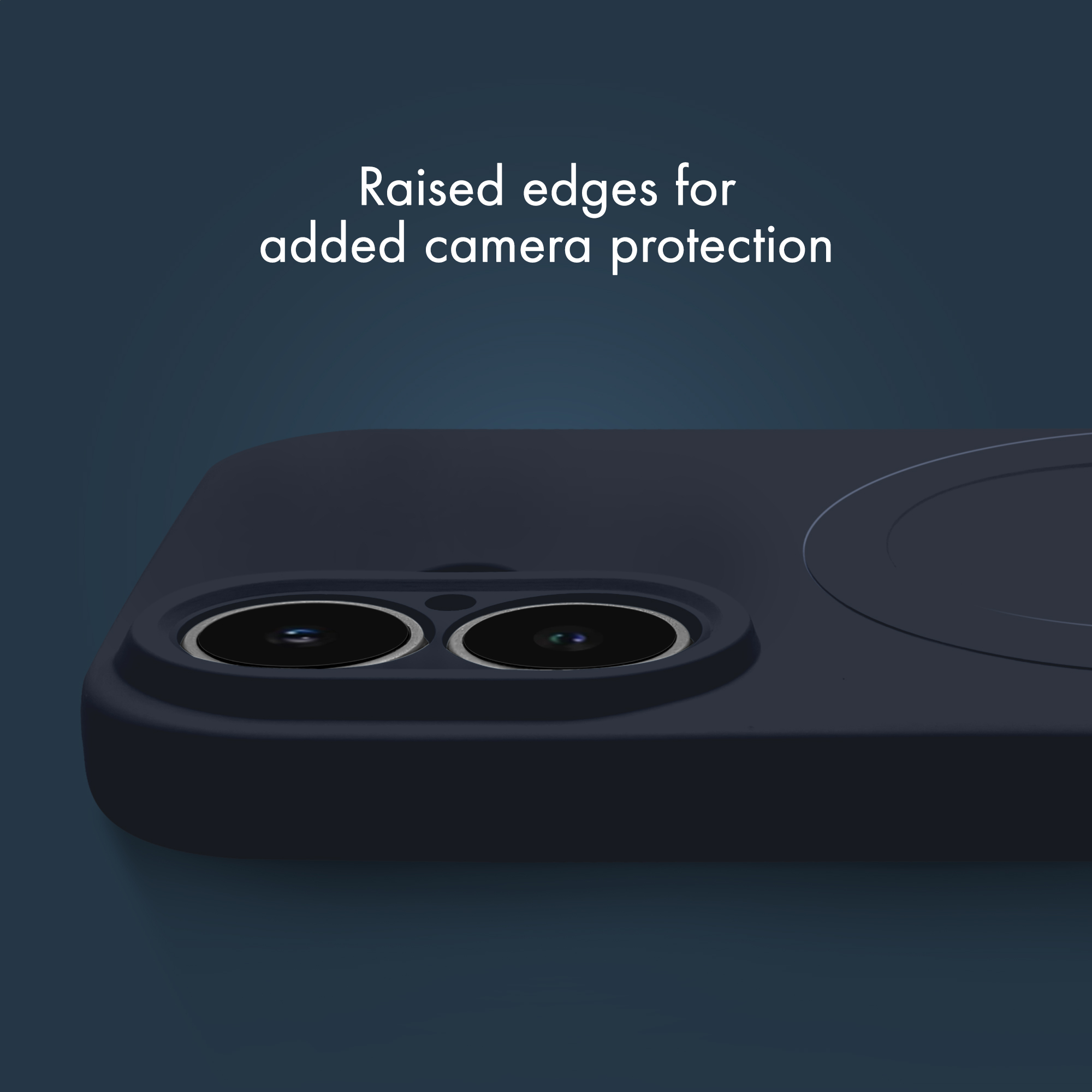 My Style Protective Flex Magsafe Compatible Case for iPhone 17 Pro Midnight Blue - Afbeelding 4