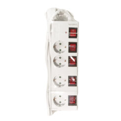 LogiLink LPS252 power uitbreiding 1,5 m 4 AC-uitgang(en) Binnen Wit - Afbeelding 4