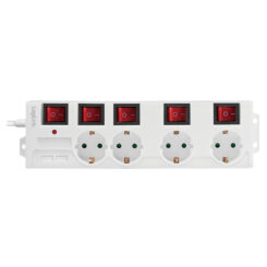 LogiLink LPS252 power uitbreiding 1,5 m 4 AC-uitgang(en) Binnen Wit - Afbeelding 3
