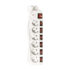 LogiLink LPS250 power uitbreiding 1,5 m 6 AC-uitgang(en) Binnen Wit - Afbeelding 4