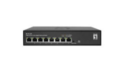 LevelOne GES-2208 netwerk-switch Managed L2 Gigabit Ethernet (10/100/1000) Zwart