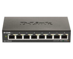 D-Link DGS-1100-08V2 Managed L2 Gigabit Ethernet (10/100/1000) Zwart