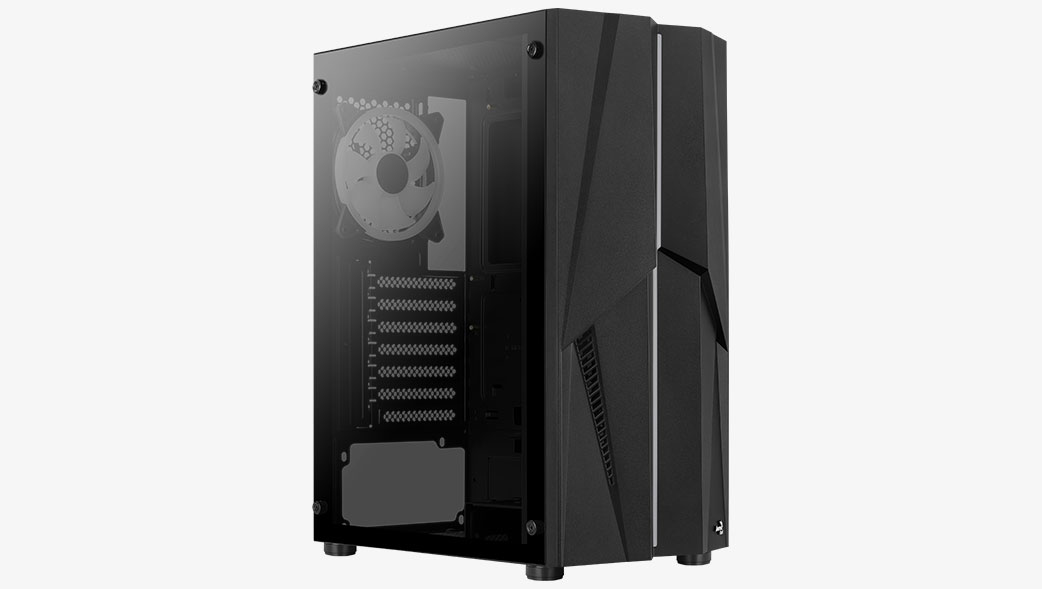 Aerocool Mecha-G-BK-v2 Midi Tower Zwart - Afbeelding 4
