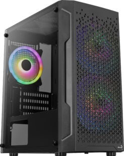 Aerocool Trinity Mini Mini Tower Zwart