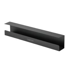 LogiLink KAB0070 kabelbeheersysteem Bureau Kabelgoot Zwart 1 stuk(s) - Afbeelding 2