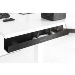 LogiLink KAB0070 kabelbeheersysteem Bureau Kabelgoot Zwart 1 stuk(s) - Afbeelding 8