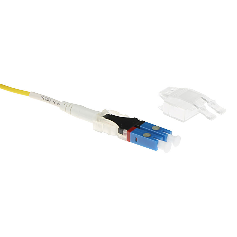 ACT 17 meter Multimode 50/125 OM3 Polarity Twist patchkabel met LC connectoren - Afbeelding 3