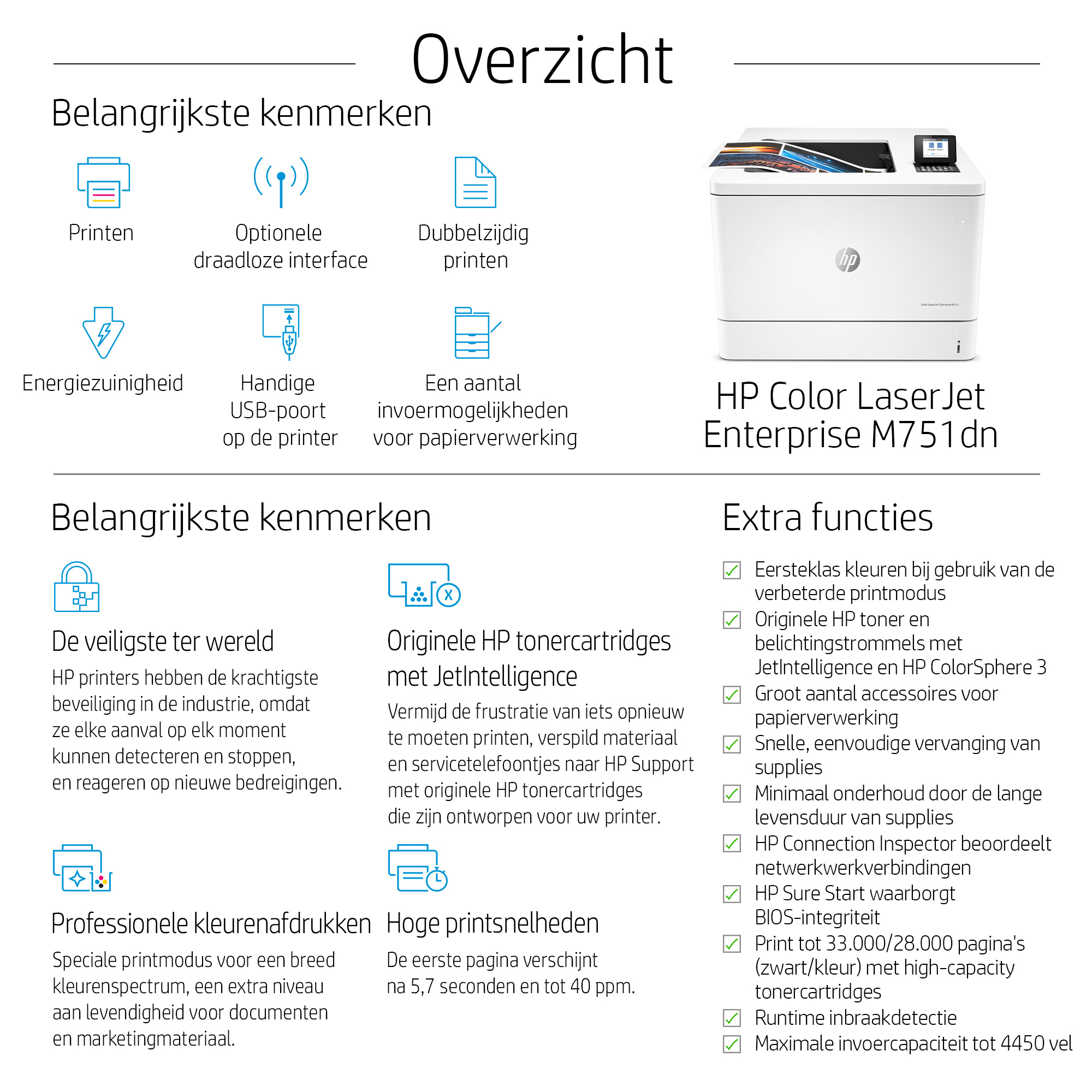 HP Color LaserJet Enterprise M751dn - Afbeelding 9