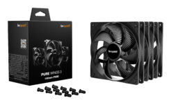 be quiet! Pure Wings 3 140mm | PWM Triple Pack Computer behuizing Ventilator 14 cm Zwart 3 stuk(s) - Afbeelding 4
