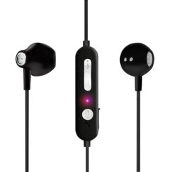 LogiLink BT0056 hoofdtelefoon/headset Draadloos In-ear, Neckband Micro-USB Bluetooth Zwart - Afbeelding 2