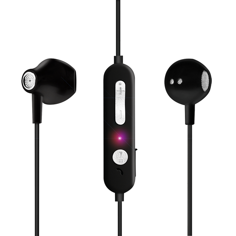 LogiLink BT0056 hoofdtelefoon/headset Draadloos In-ear, Neckband Micro-USB Bluetooth Zwart - Afbeelding 2