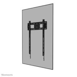 Neomounts WL30-750BL18P Heavy duty muurbeugel 50-98" - vlak - vergrendelbaar - portrait - snelle installatie - TÜV
