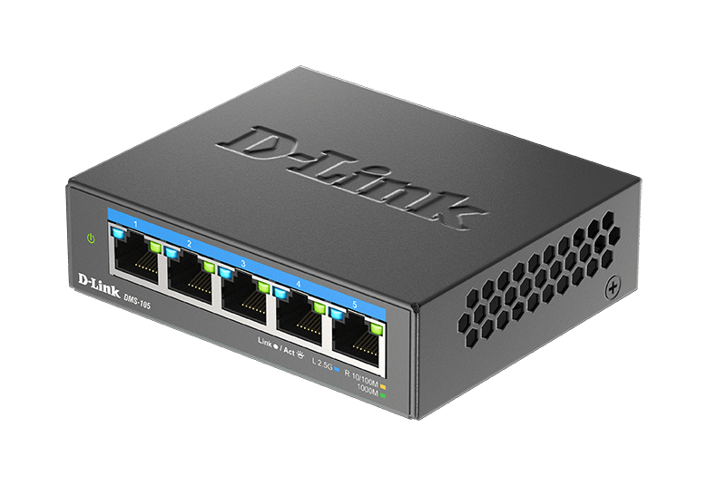 D-Link 5-poorts 2,5G Multi-Gigabit Desktop Switch - Afbeelding 6