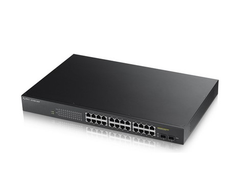 Zyxel GS1900-24HP Managed Gigabit Ethernet (10/100/1000) 1U Zwart - Afbeelding 5