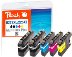 Peach 319377 inktcartridge 4 stuk(s) Compatibel Hoog (XL) rendement Zwart, Cyaan, Magenta, Geel