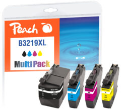 Peach 320287 inktcartridge 4 stuk(s) Compatibel Hoog (XL) rendement Zwart, Cyaan, Magenta, Geel