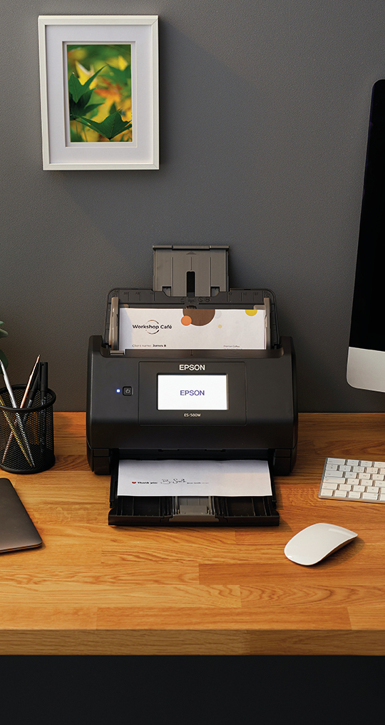 Epson WorkForce ES-580W, A4 automatische duplexscanner met Wi-Fi en gebruiksvriendelijk touchscreen - Afbeelding 28