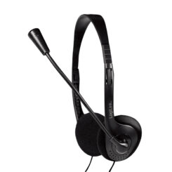 LogiLink HS0052 hoofdtelefoon/headset Bedraad Hoofdband Kantoor/callcenter Zwart - Afbeelding 2