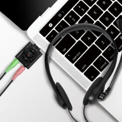 LogiLink HS0052 hoofdtelefoon/headset Bedraad Hoofdband Kantoor/callcenter Zwart - Afbeelding 9