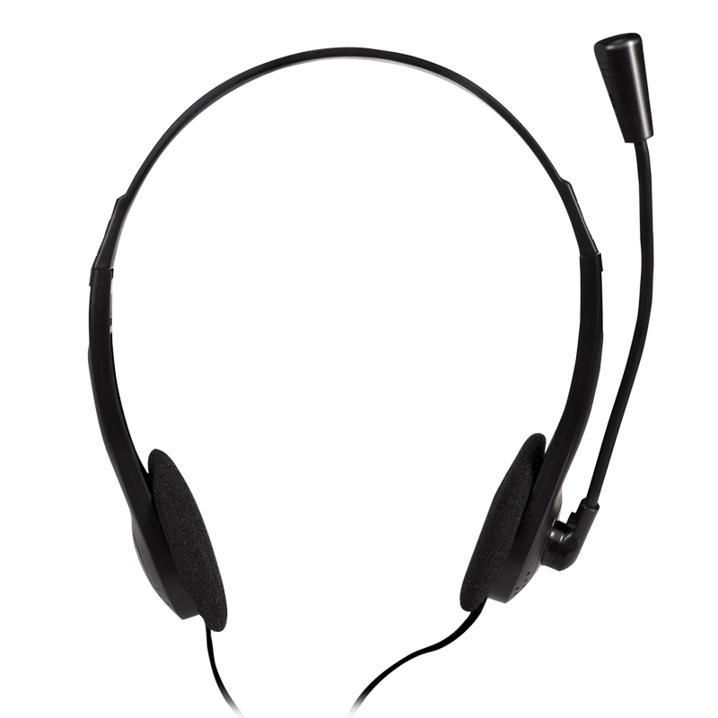 LogiLink HS0052 hoofdtelefoon/headset Bedraad Hoofdband Kantoor/callcenter Zwart - Afbeelding 3