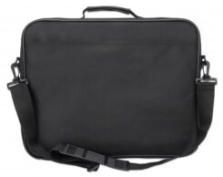 Manhattan Cambridge laptoptas 15,6", laptoptas met volledige opening, zwart, LAGE KOSTEN, accessoirevak + achtervak, afneembare schouderriem, clamshell, equivalent aan Targus TAR300, 3 jaar garantie - Afbeelding 5