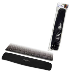 LogiLink ID0044 polssteun Nylon, Polyurethaan, Silicone Zwart - Afbeelding 3