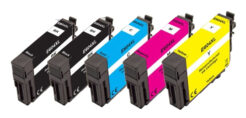 Peach PI200-983 inktcartridge 5 stuk(s) Compatibel Hoog (XL) rendement Zwart, Cyaan, Magenta, Geel