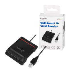 LogiLink CR0047 smart card reader Binnen USB 2.0 Zwart - Afbeelding 10