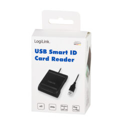 LogiLink CR0047 smart card reader Binnen USB 2.0 Zwart - Afbeelding 9