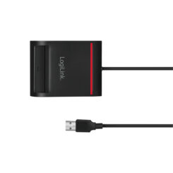 LogiLink CR0047 smart card reader Binnen USB 2.0 Zwart - Afbeelding 4