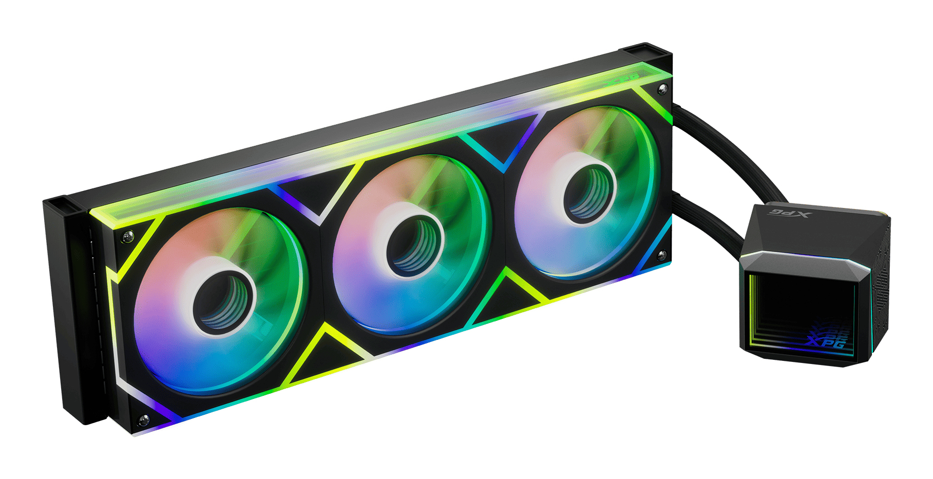 XPG LEVANTE II 360 Processor Alles-in-één vloeistofkoeler 12 cm Zwart - Afbeelding 3