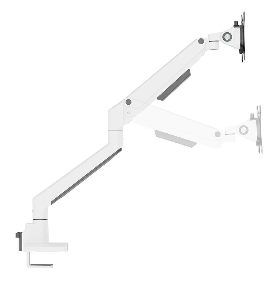 Neomounts DS70-250WH1 Monitorarm 17-35" - gasveer - Topfix - 180°-stop - Afbeelding 8