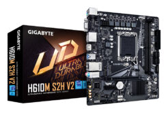 GIGABYTE H610M S2H V2 moederbord Intel H610 Express LGA 1700 micro ATX