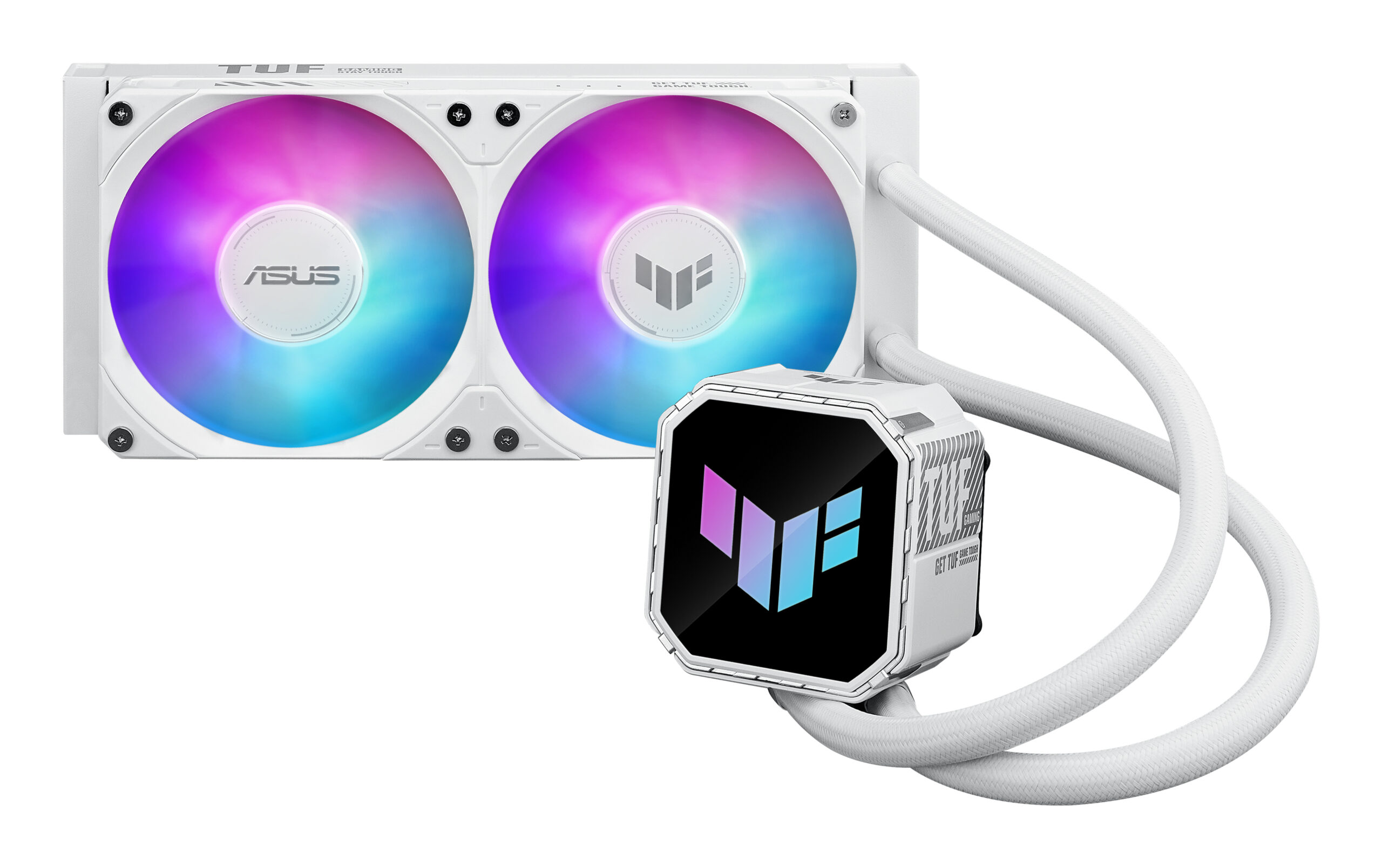 ASUS TUF GAMING LC III 240 ARGB WHT Processor Alles-in-één vloeistofkoeler 12 cm Wit - Afbeelding 4