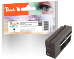 Peach PI300-934 inktcartridge 1 stuk(s) Compatibel Zwart